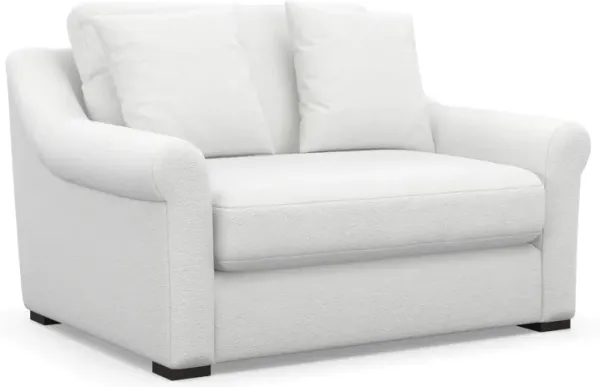 Bowery Foam Comfort Chair and a Half - Lovie Chalk