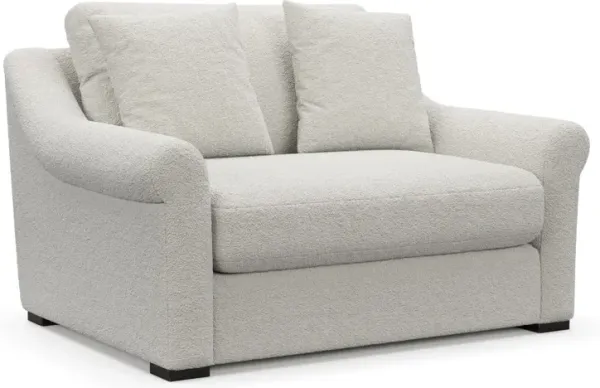 Bowery Foam Comfort Chair and a Half - Texel Gray