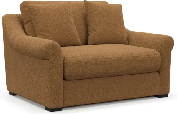 Bowery Foam Comfort Corner Chair - Nora Camel