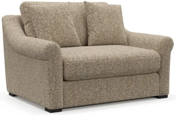 Bowery Foam Comfort Chair and a Half - Haley Sand