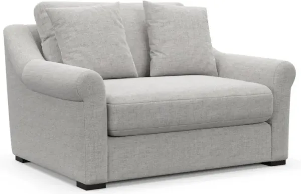 Bowery Foam Comfort Chair and a Half - Adario Fog