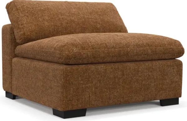 Plush Core Comfort Armless Chair - Sundar Spice