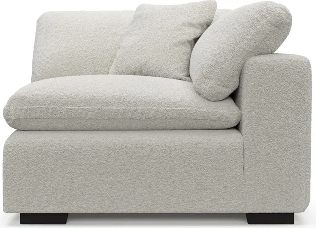Plush Core Comfort Corner Chair - Texel Gray