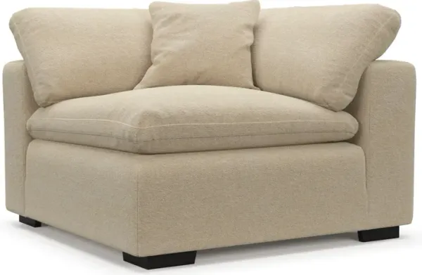 Plush Core Comfort Corner Chair - Midcentury Sand