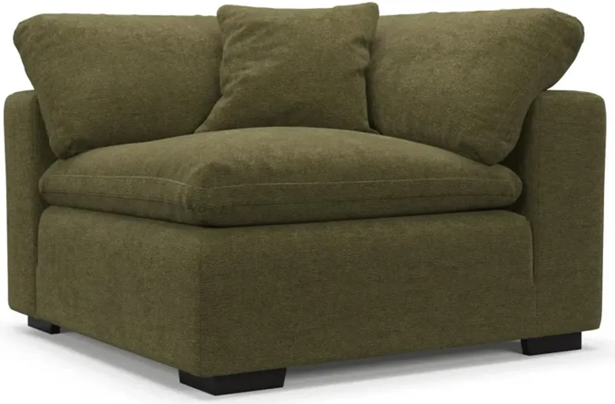 Plush Core Comfort Corner Chair - Expedition Olive