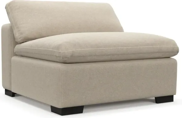 Plush Core Comfort Armless Chair - Basker Antique