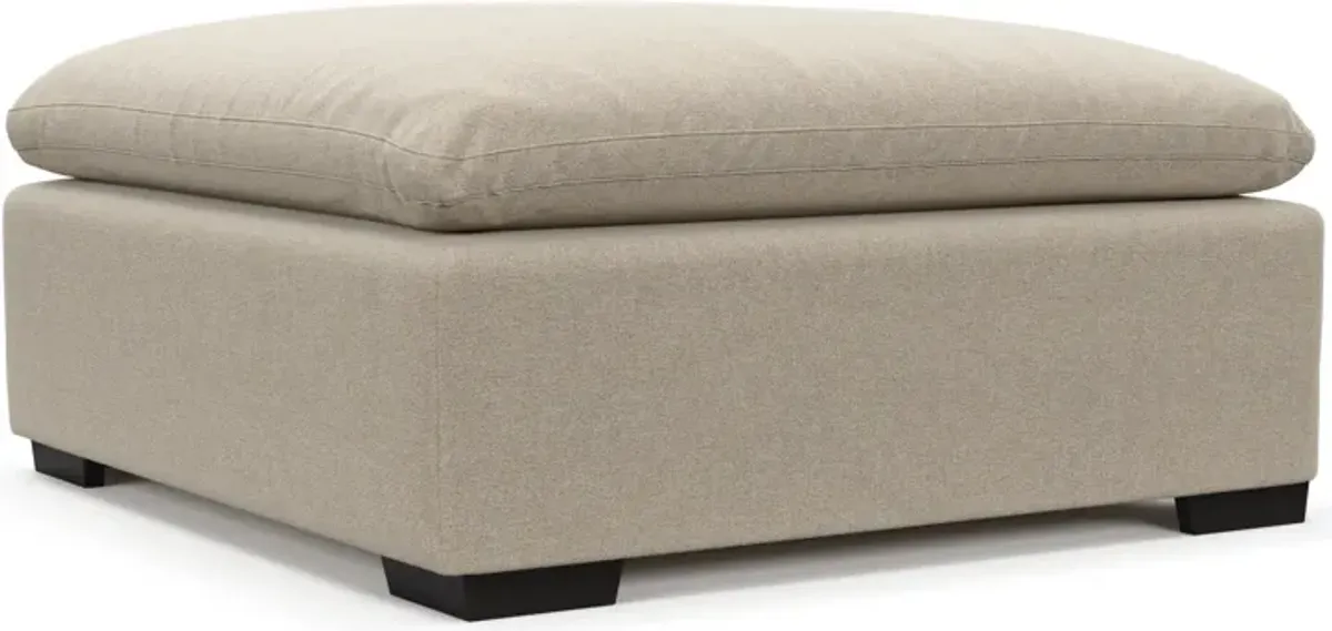 Plush Core Comfort Ottoman - Basker Antique