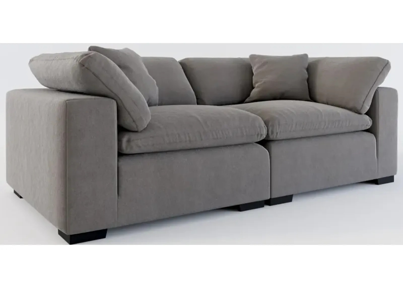 Plush Core Comfort 2-Piece Sofa - Merrimac Ash