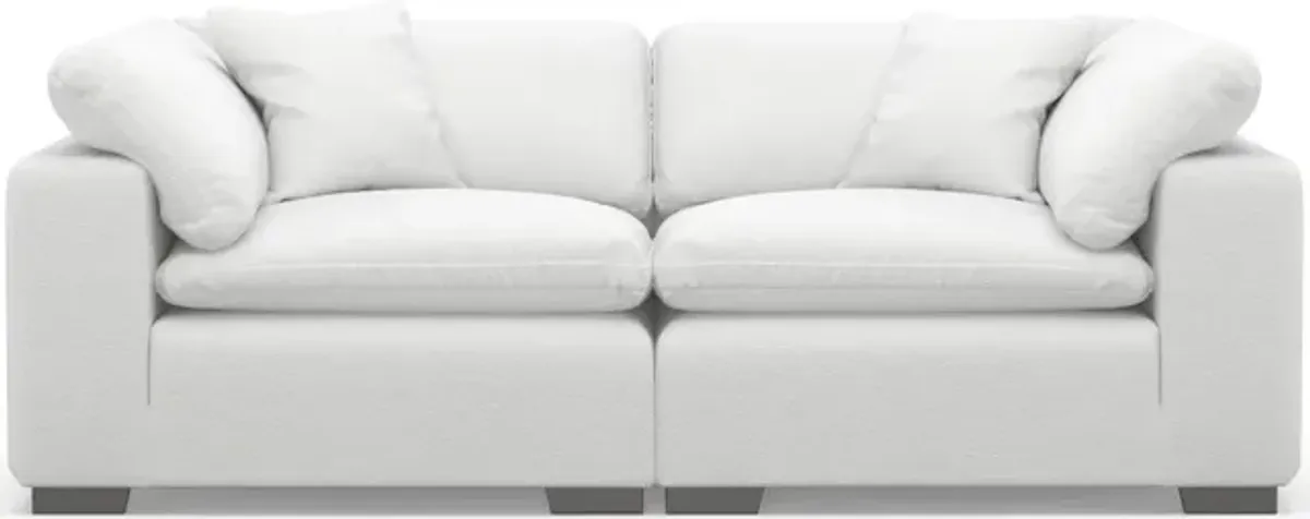 Plush Core Comfort 2-Piece Sofa - Lovie Chalk