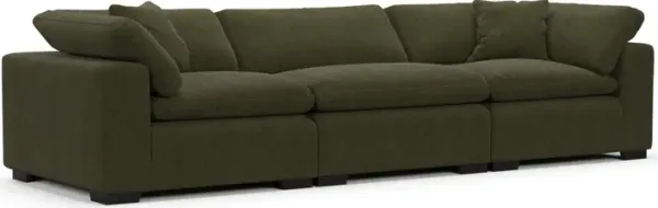 Plush Core Comfort Sofa - Marina Moss