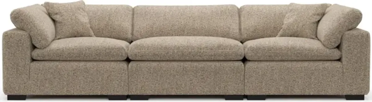 Plush Core Comfort Sofa - Haley Sand