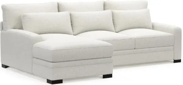 Boston Hybrid Comfort Sectional - Bantu Pearl