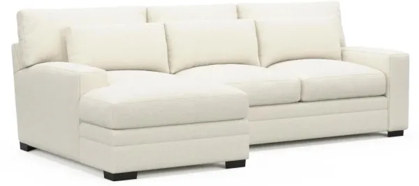 Boston Hybrid Comfort Sectional - Expedition Opal