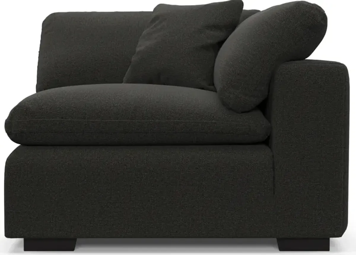 Plush Core Comfort Corner Chair - Liv Onyx