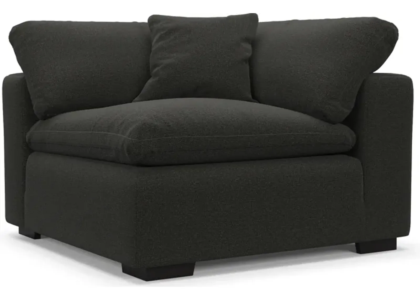 Plush Core Comfort Corner Chair - Liv Onyx