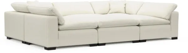 Plush Core Comfort Sectional - Expedition Opal