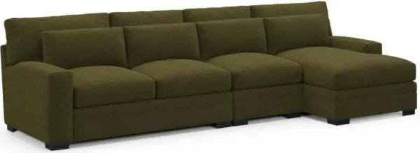 Boston Hybrid Comfort Sectional - Midcentury Peat