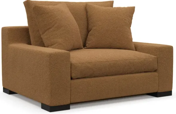 Ethan Foam Comfort Chair and a Half - Nora Camel