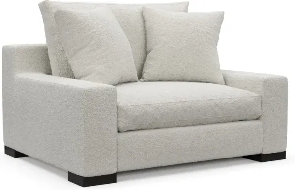 Ethan Hybrid Comfort Chair and a Half - Texel Gray