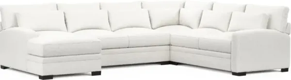 Boston Hybrid Comfort Sectional - Blimey Cloud
