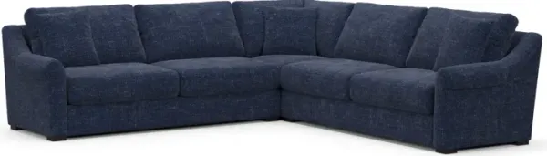 Bowery Foam Comfort Sectional - Sundar Navy