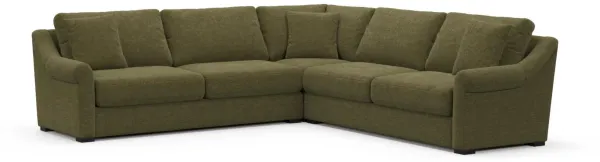 Bowery Foam Comfort Sectional - Expedition Olive