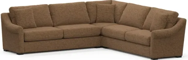 Bowery Foam Comfort Sectional - Balvi Truffle