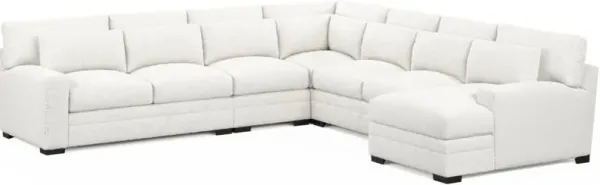 Boston Hybrid Comfort Sectional - Blimey Cloud