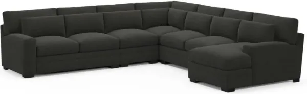 Boston Hybrid Comfort Sectional - Liv Onyx