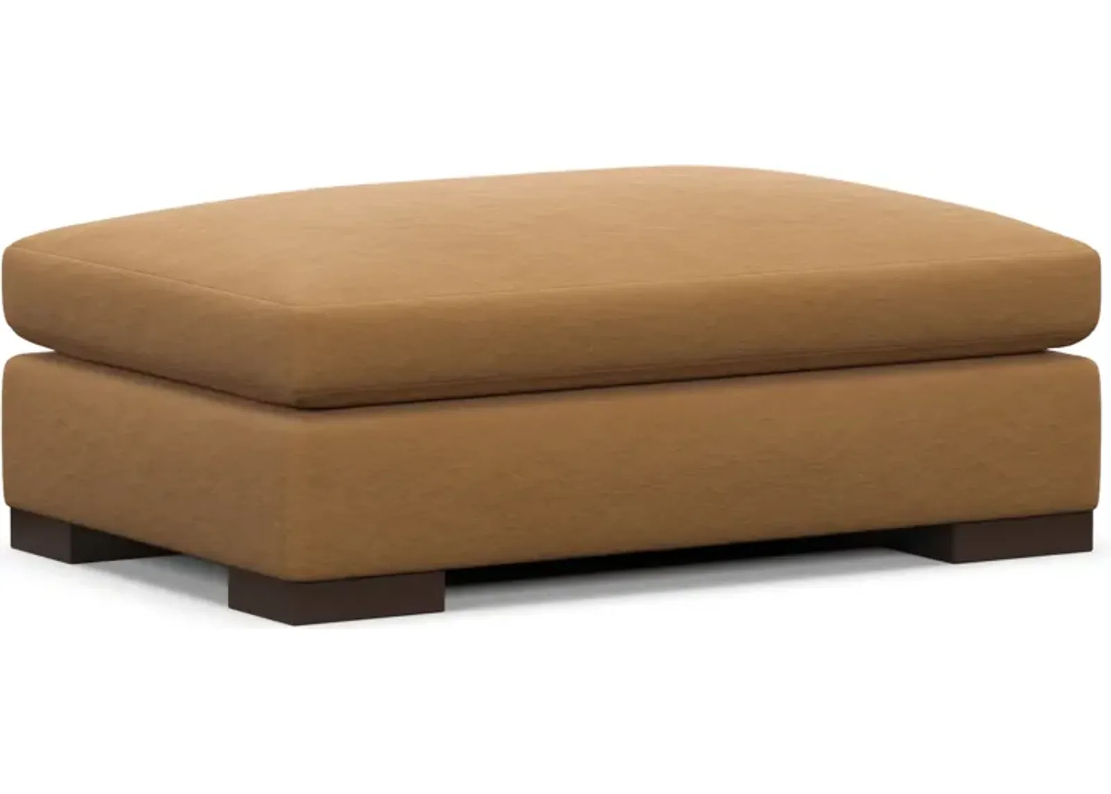 Ethan Foam Comfort Ottoman - Merrimac Topaz