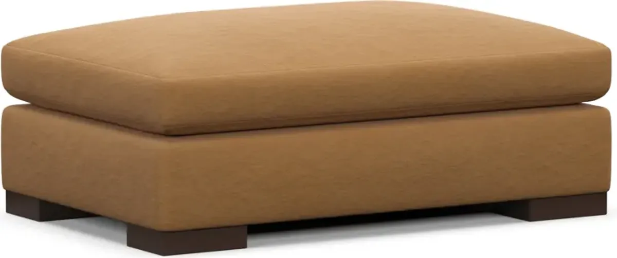 Ethan Foam Comfort Ottoman - Merrimac Topaz