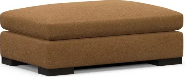 Ethan Foam Comfort Ottoman - Nora Camel
