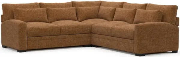 Boston Hybrid Comfort Sectional - Sundar Spice