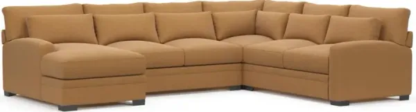 Boston Hybrid Comfort Sectional - Merrimac Topaz