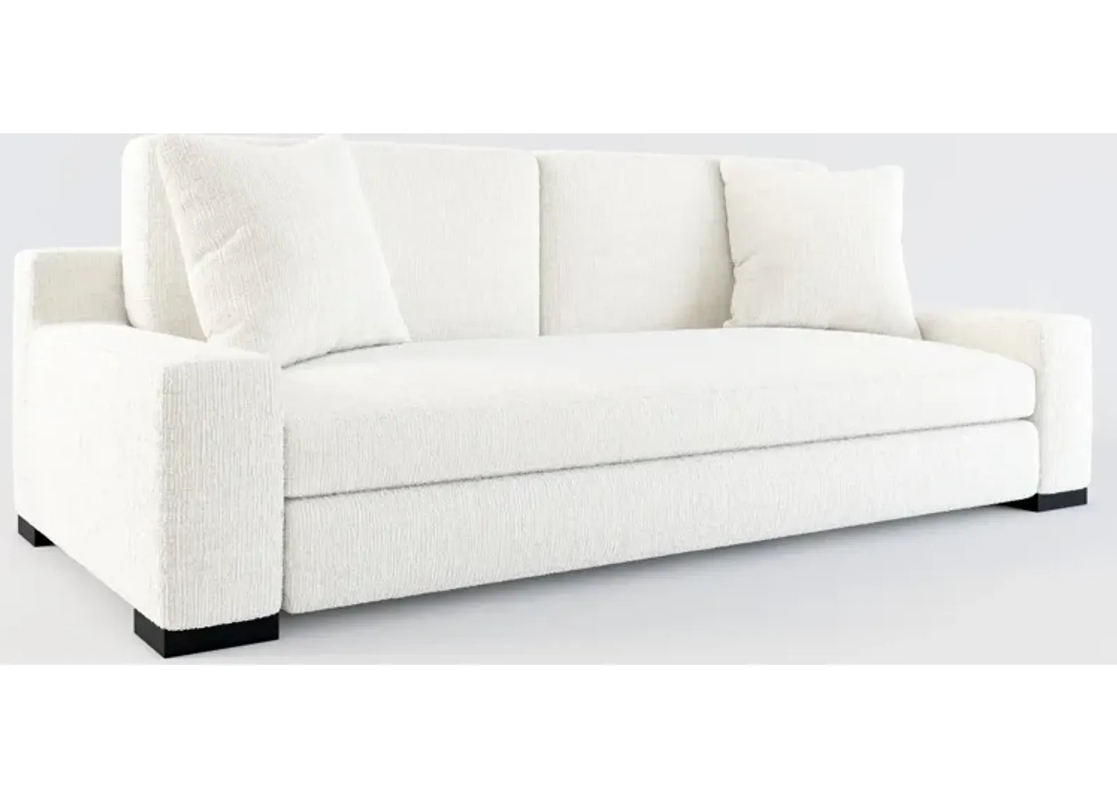 Ethan Hybrid Comfort Sofa - Bantu Pearl