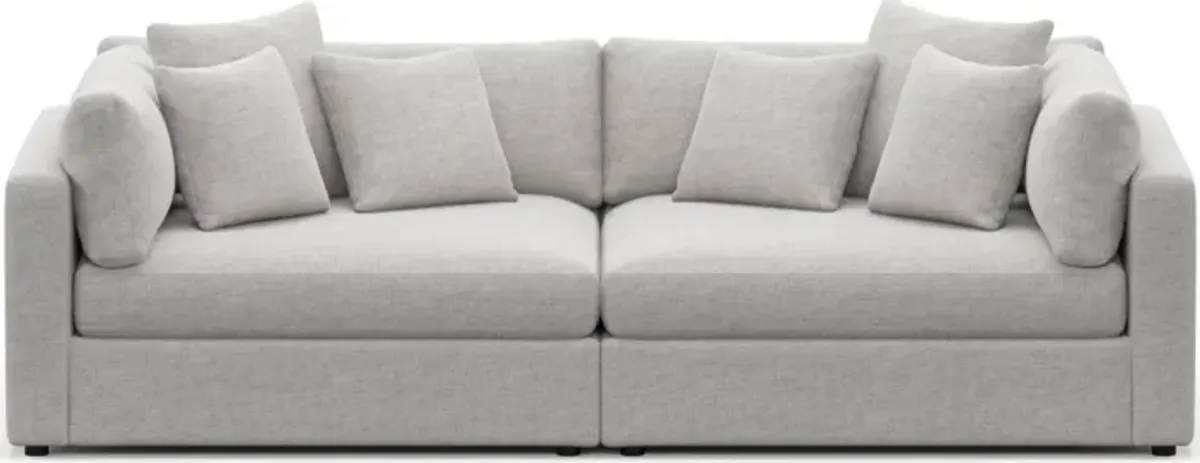 Sasha Foam Comfort Sofa - Adario Fog