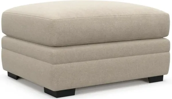 Boston Foam Comfort Ottoman - Basker Antique