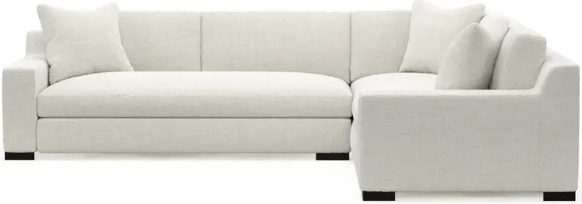 Ethan Foam Comfort 2-Piece Sectional with Left-Facing Sofa - Bantu Pearl