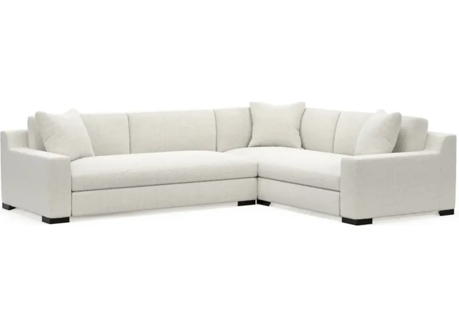 Ethan Foam Comfort 2-Piece Sectional with Left-Facing Sofa - Bantu Pearl