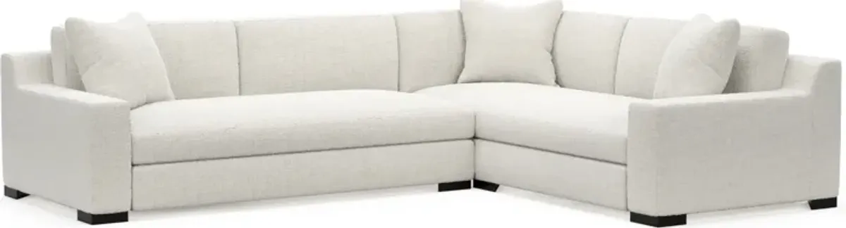 Ethan Foam Comfort 2-Piece Sectional with Left-Facing Sofa - Bantu Pearl