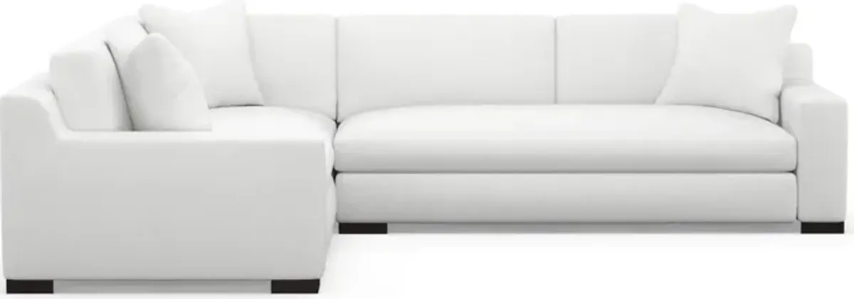 Ethan Foam Comfort 2-Piece Sectional with Right-Facing Sofa - Lovie Chalk