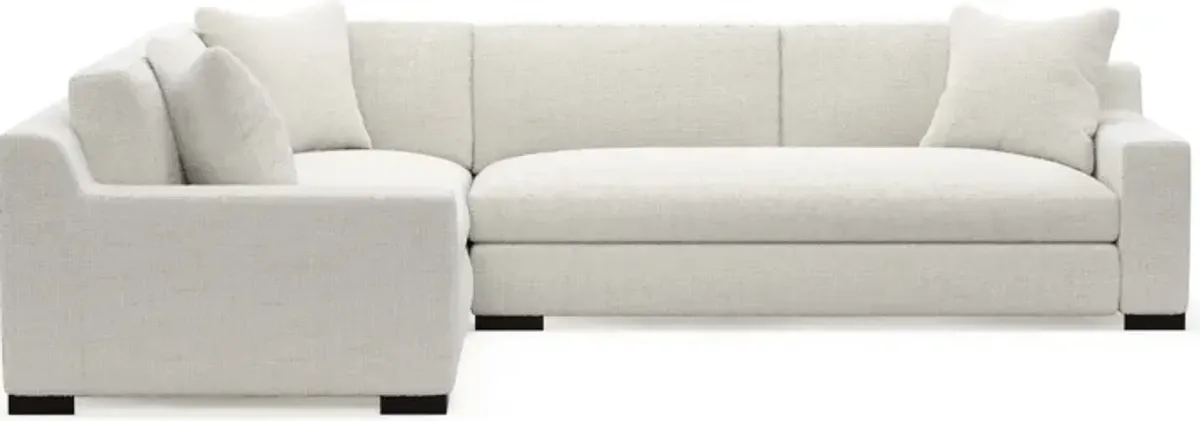 Ethan Foam Comfort 2-Piece Sectional with Right-Facing Sofa - Bantu Pearl