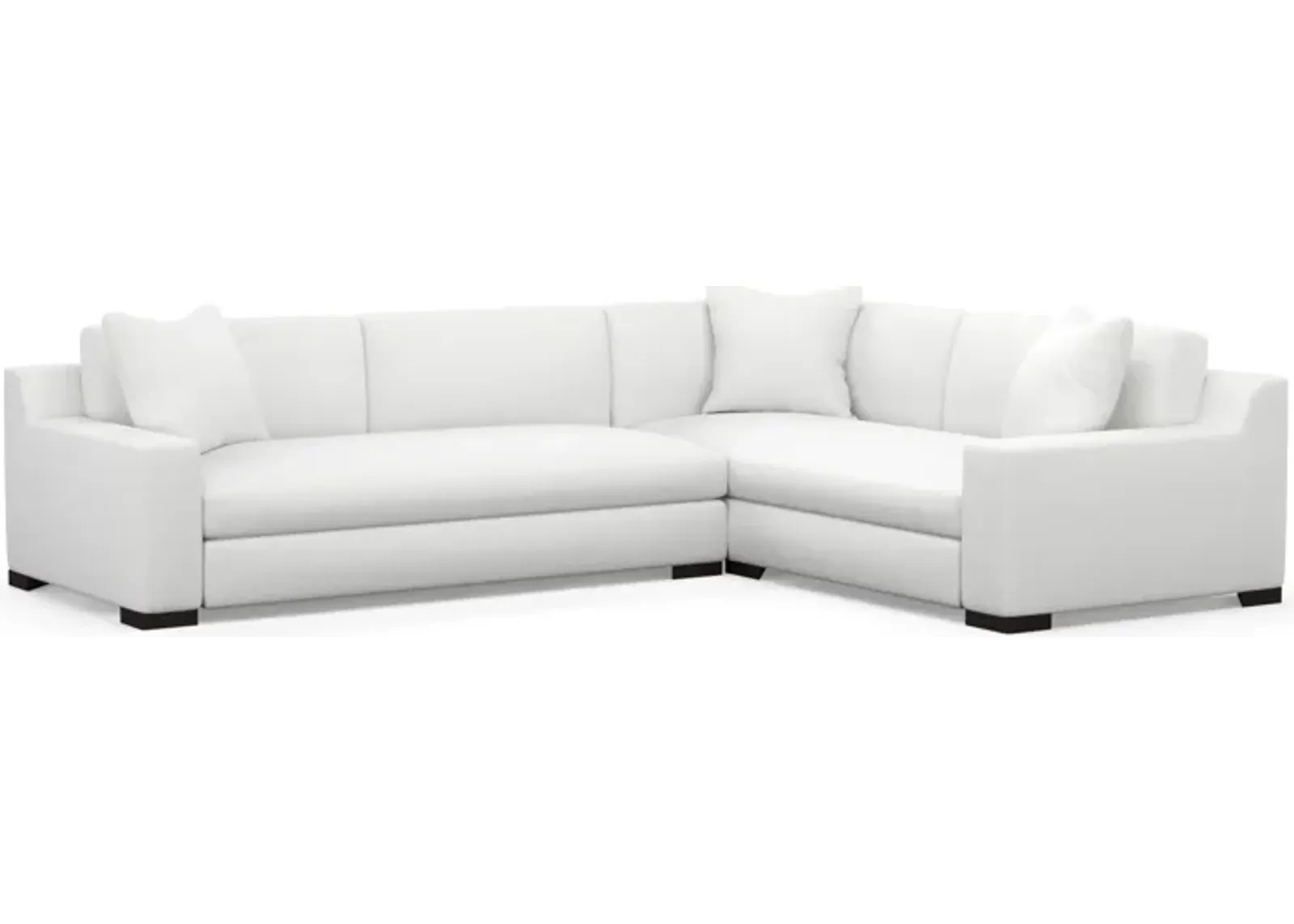 Ethan Hybrid Comfort 2-Piece Sectional with Left-Facing Sofa - Lovie Chalk