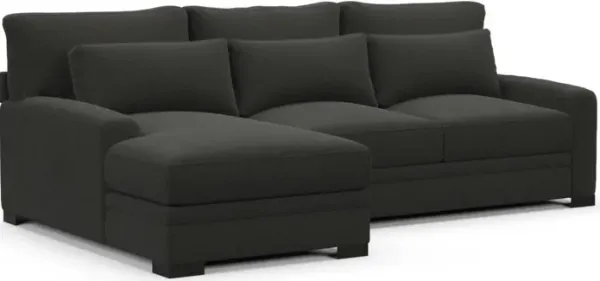 Boston Foam Comfort Sectional - Liv Onyx