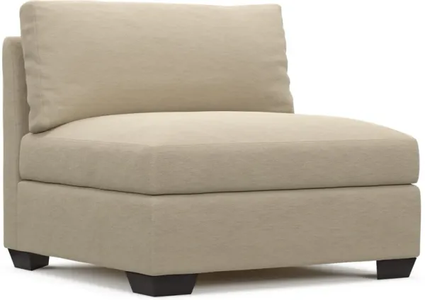 Beckham Foam Comfort Armless Chair - Merrimac Ecru