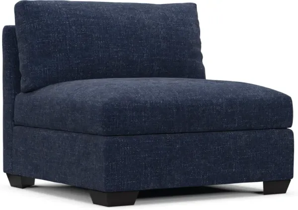 Beckham Foam Comfort Armless Chair - Sundar Navy