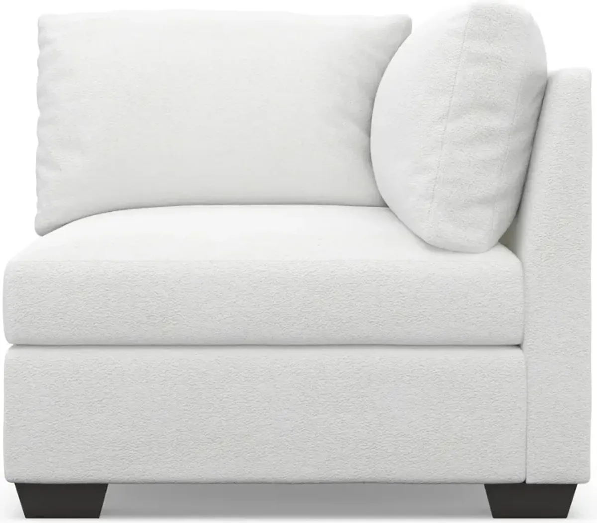 Beckham Foam Comfort Corner Chair - Lovie Chalk