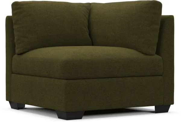 Beckham Foam Comfort Corner Chair - Midcentury Peat