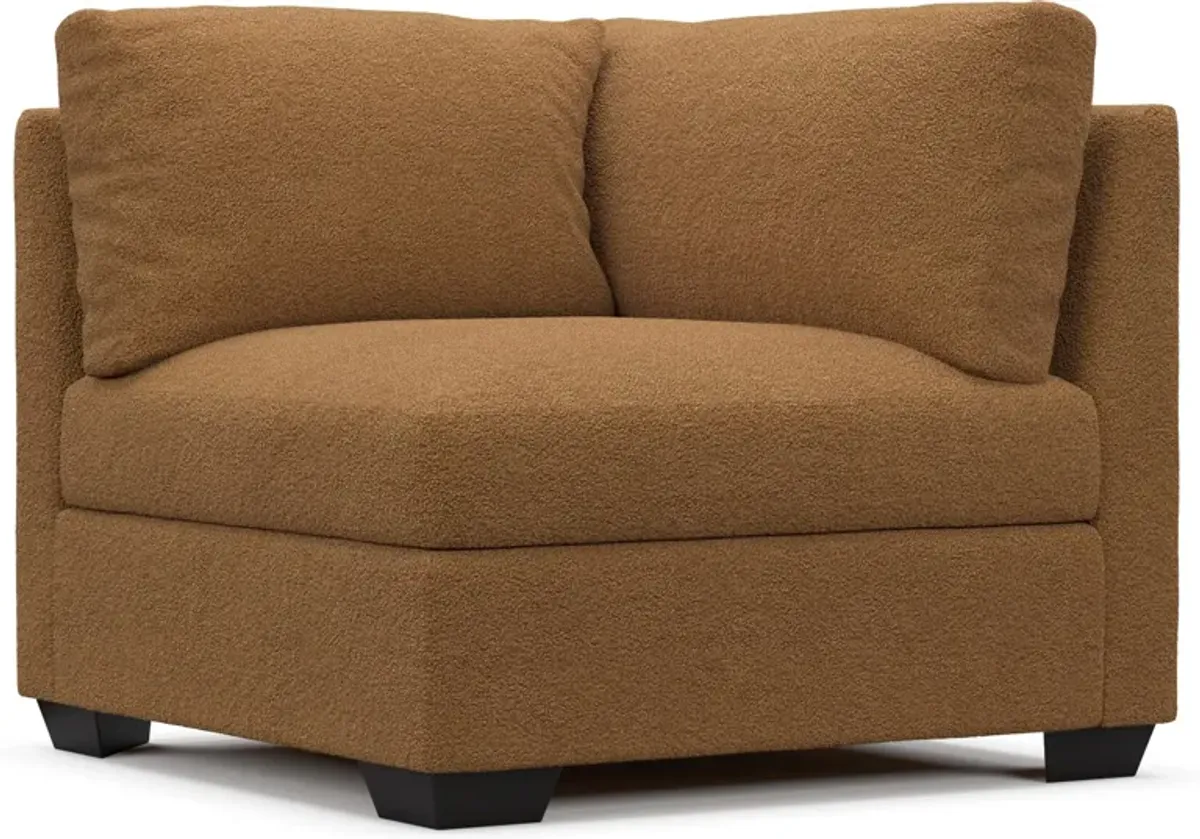 Beckham Foam Comfort Corner Chair - Nora Camel