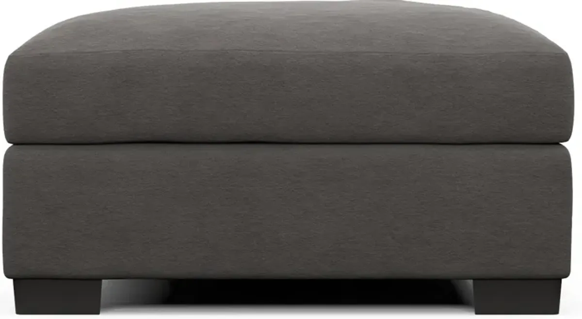 Beckham Foam Comfort Ottoman - Merrimac Ash